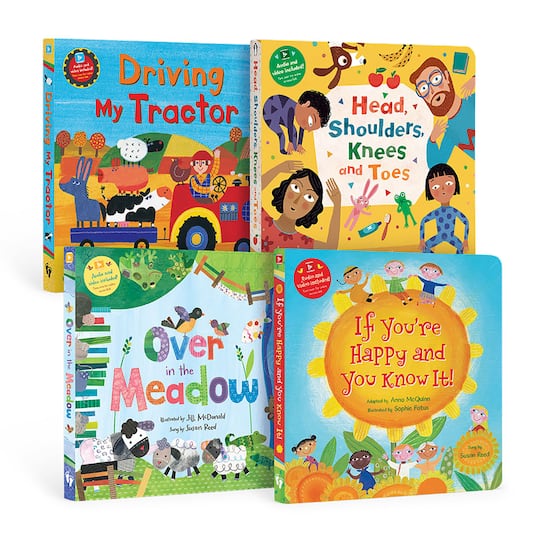 Barefoot Books Pre-K Singalongs Board Book Set